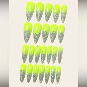 Stiletto Shaped Press-On Nails